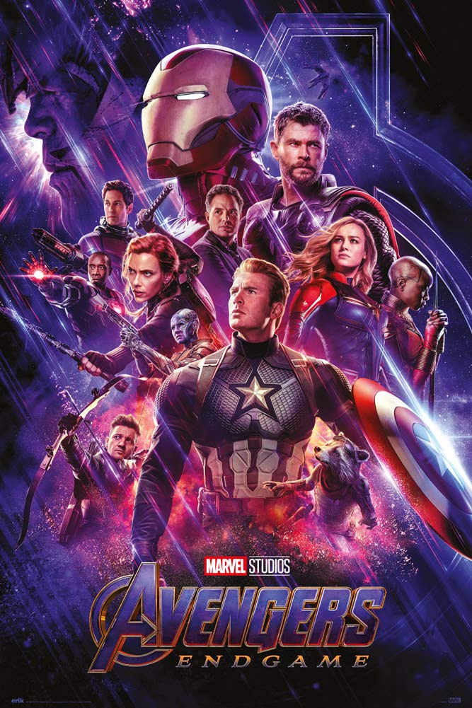 Avengers: Endgame 箔押し限定ポスター AVENGERS END GAME MAXI POSTER : Amazon.com.tr: Ev ve Yaşam